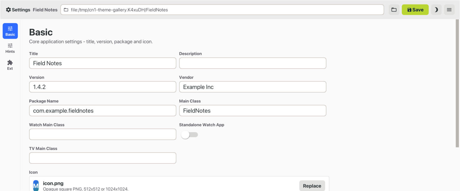 Settings under Adwaita in light mode